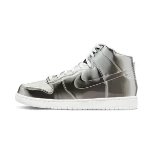 Nike x CLOT Dunk High Flux – Metallic Silver “Multi-Colour / White” (DH4444-900)