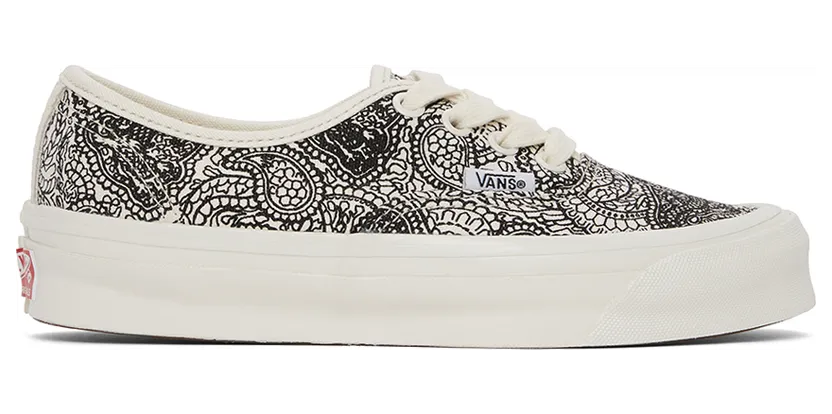 Vans Black & White UA OG Authentic LX Sneakers (VN0A4BV9B4L)