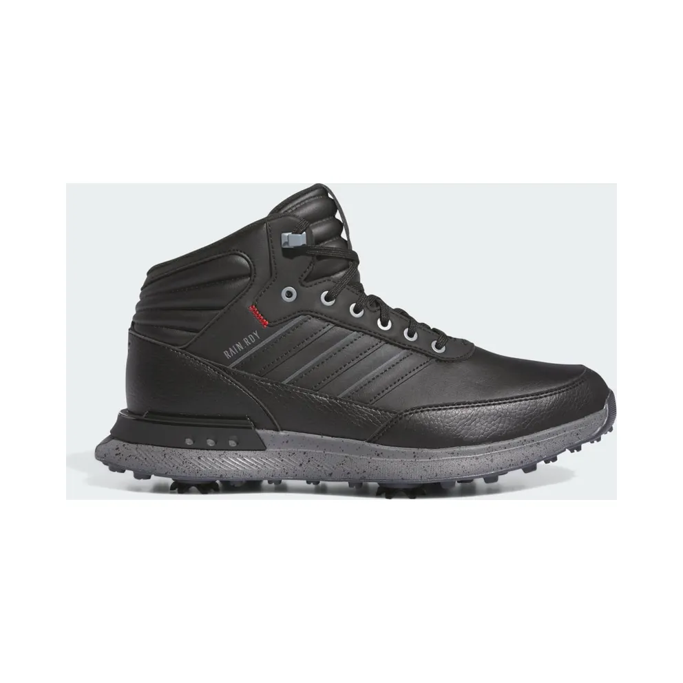 Adidas S2G Rain.RDY Golf “Core Black Iron Metallic Better Scarlet” (IH5177)