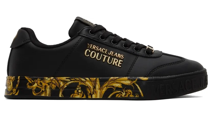 Versace Jeans Couture White Garland Court 88 Sneakers (E72YA3SK6 EZP099)