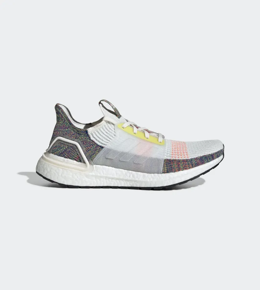 Adidas UltraBoost 19 ‘Pride’ White/Scarlet/Bright Yellow (EF3675)