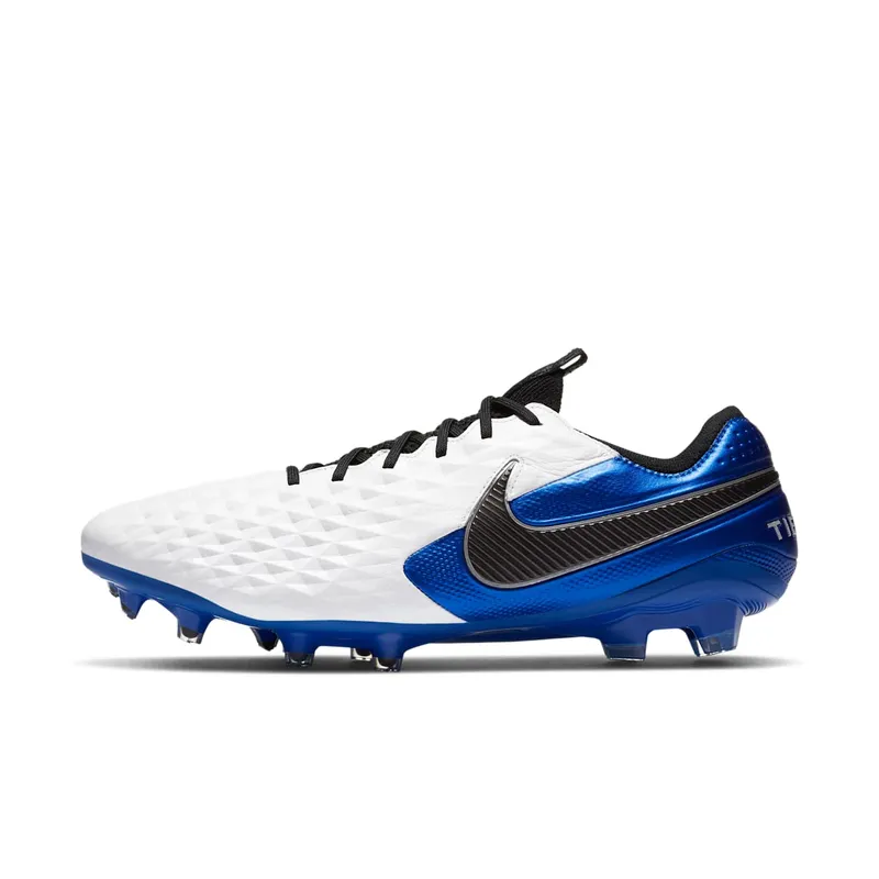 Nike Tiempo Legend 8 Elite FG White Hyper Royal (AT5293-104)