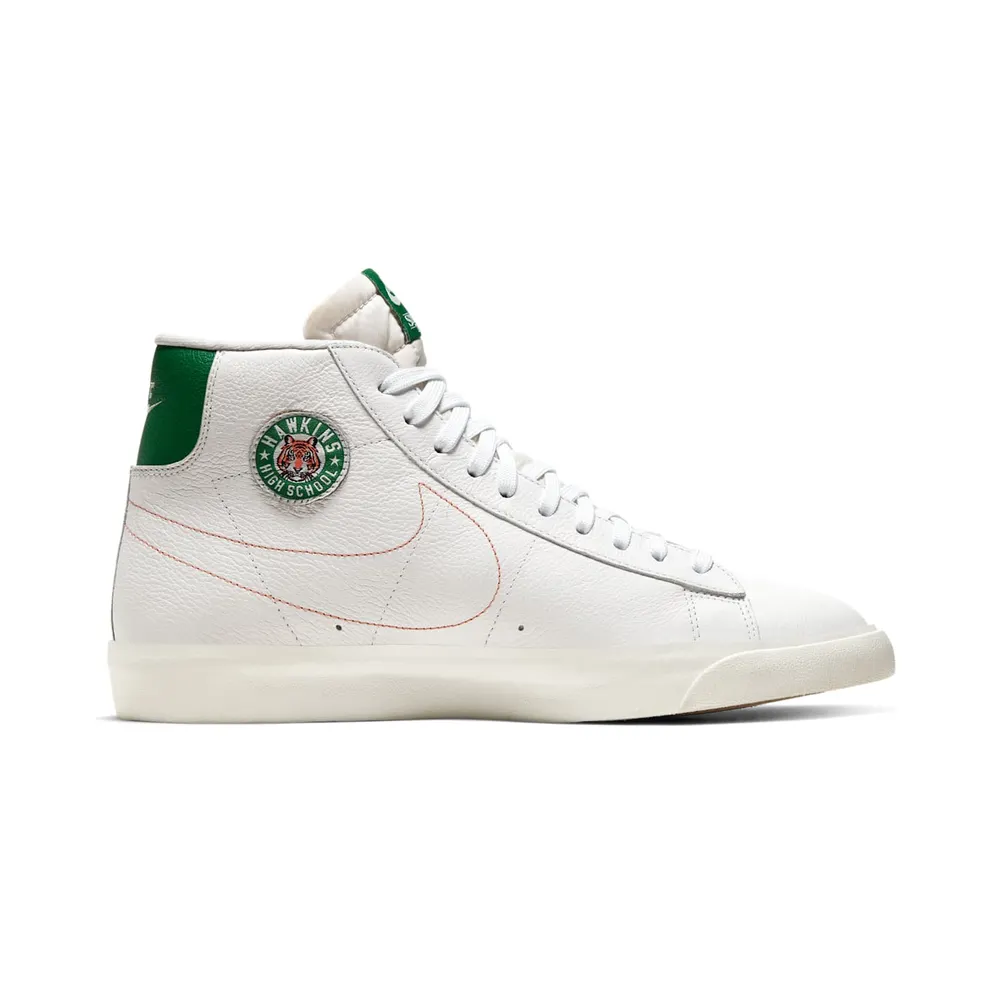 Nike Blazer Mid Stranger Things Hawkins High School White/Red-Green (CJ6101-100)