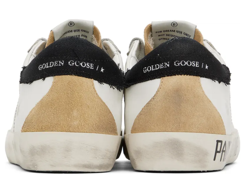 Golden Goose White & Beige Super-Star Sneakers (GMF00287.F002733.10951) (2)