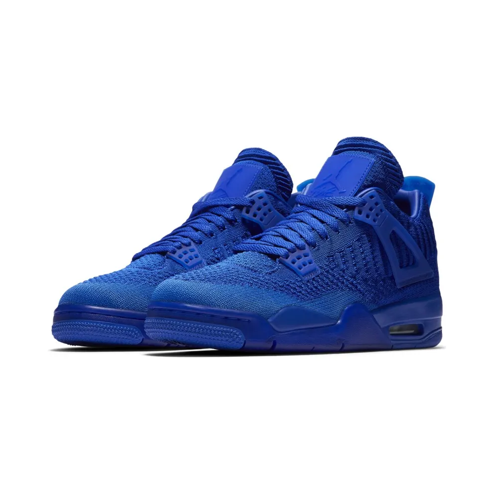 Jordan 4 Retro Flyknit Royal Hyper Royal/Black-Hyper Royal (AQ3559-400)