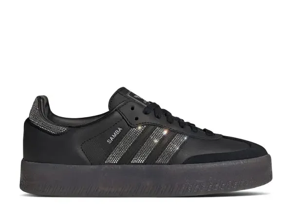 adidas Samba Core Black / Silver Metallic / Gum (IH4045)