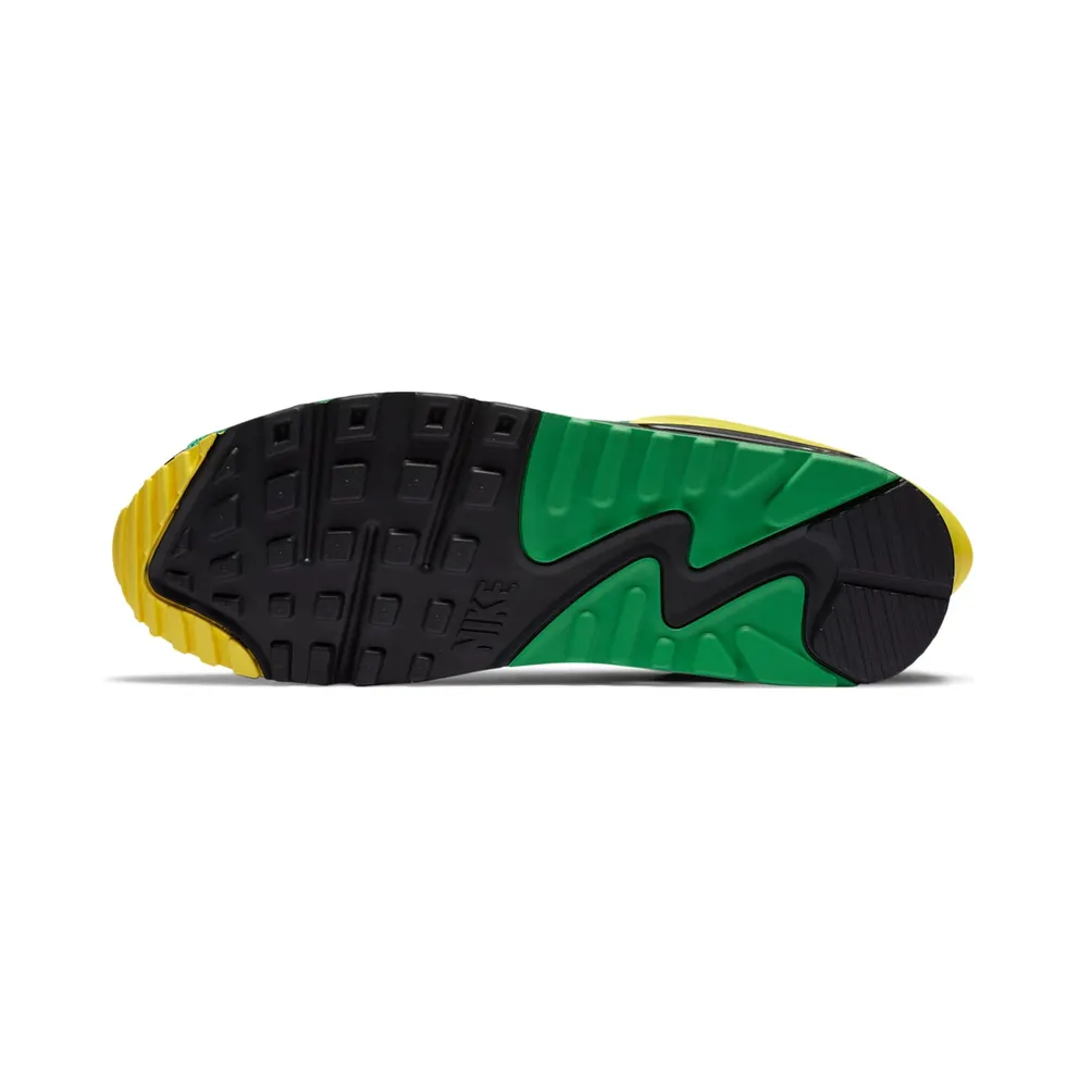 Nike Air Max 90 Flyease Oregon Black/Apple Green-Black-Yellow Strike (CZ4270-001)