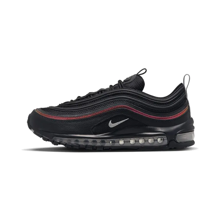 Nike Air Max 97 “Black / Picante Red / Metallic Silver / Wolf Grey” (FD0655-001)
