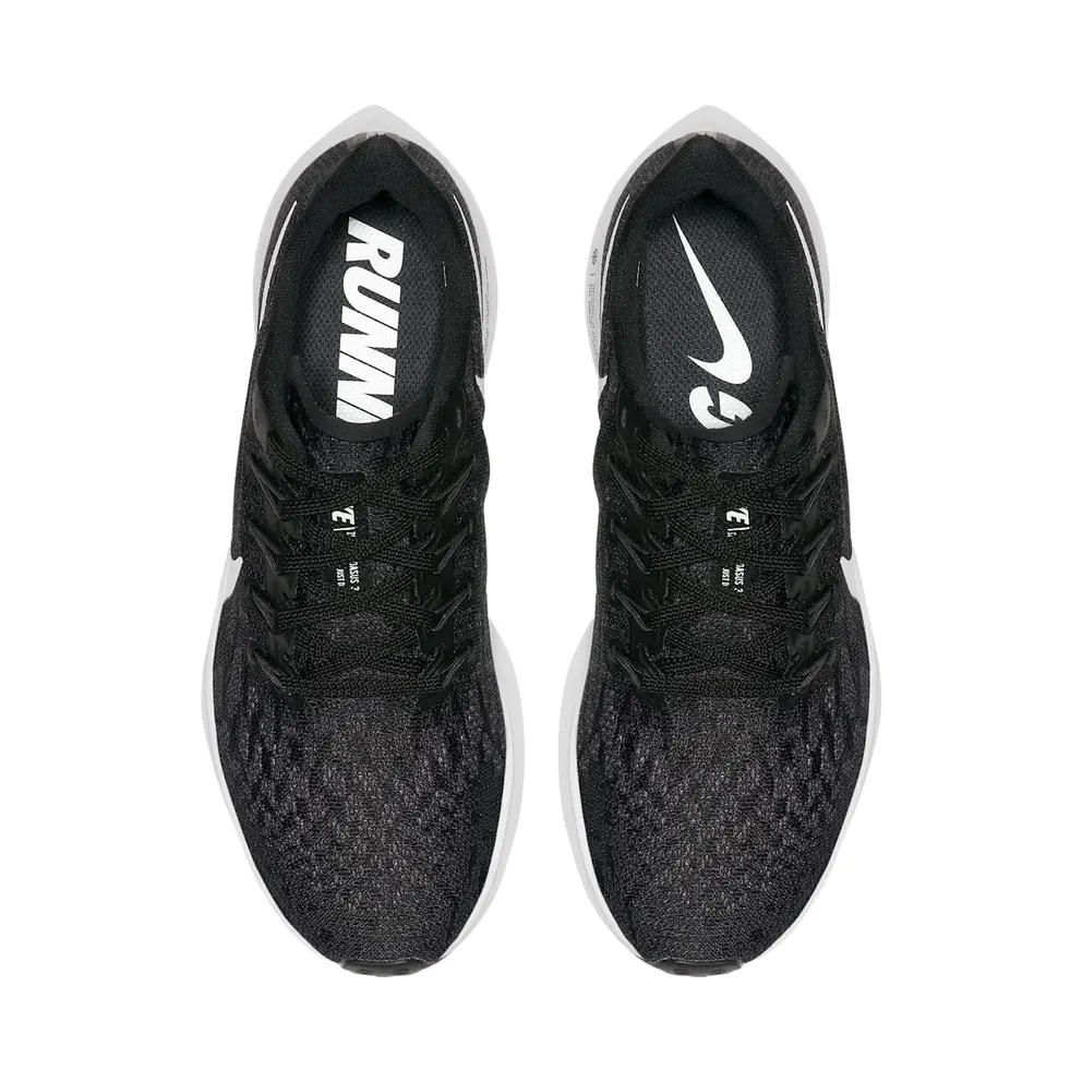 Nike Air Zoom Pegasus 36 Black White (W) Black/White-Thunder Grey (AQ2210-004)