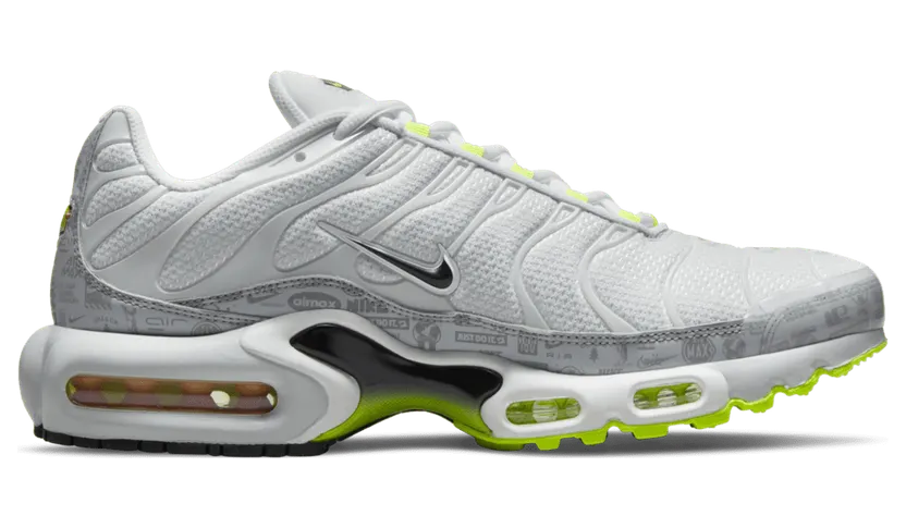 Nike Air Max Plus Platinum Grey Reflective Logos (DB0682-002)