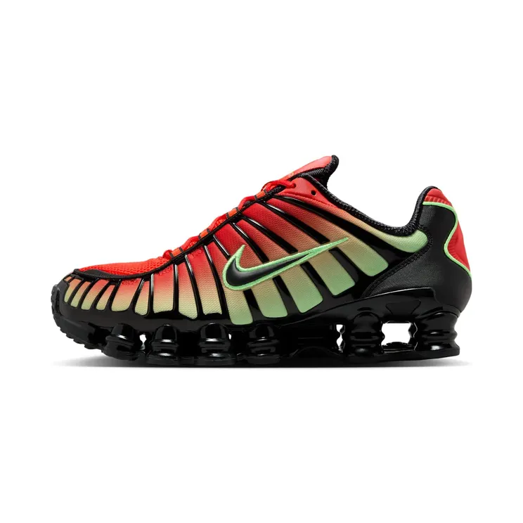 Nike Shox TL Chili Pepper “Light Crimson / Green Strike / Black” (AV3595-601)