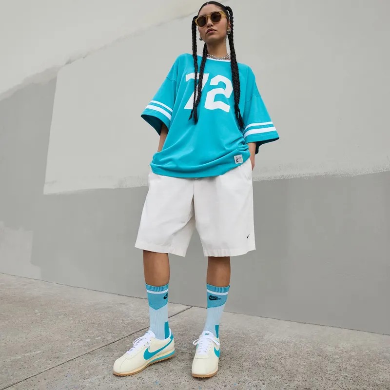 Nike Cortez “Coconut Milk Gum Yellow Pale Vanilla Teal Nebula” (HF4268-113)