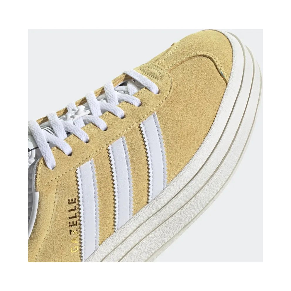 Adidas Gazelle Bold Almost Yellow / Cloud White / Legend Ink (HQ6891)
