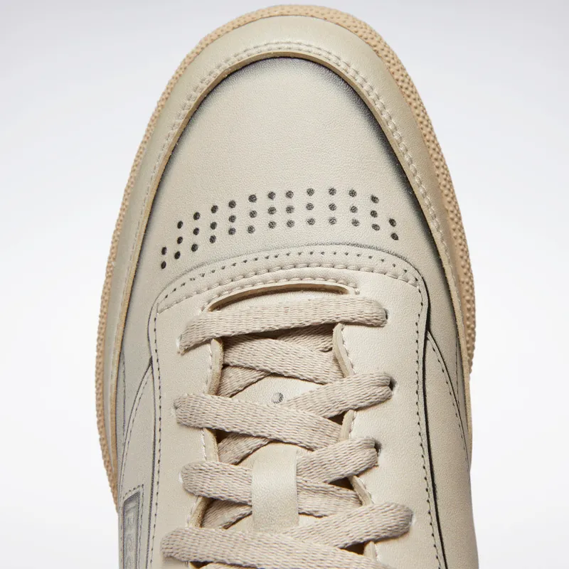 Reebok Maison Margiela Club C Shoes Modern Beige / Cloud White / Black (GX5142)