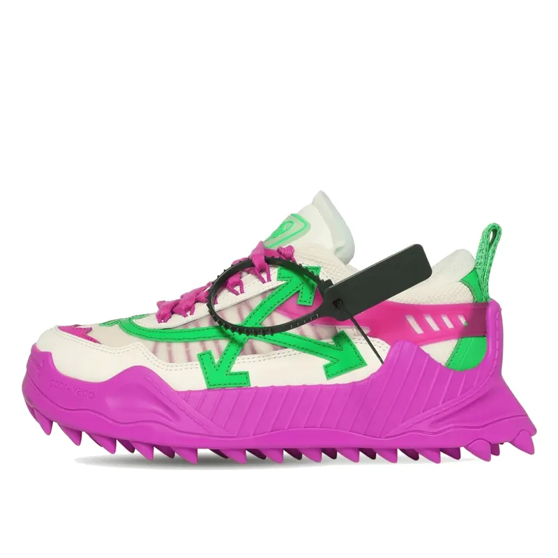 OFF-WHITE Odsy-1000 White Fuchsia Green (OWIA180S22FAB0015532)
