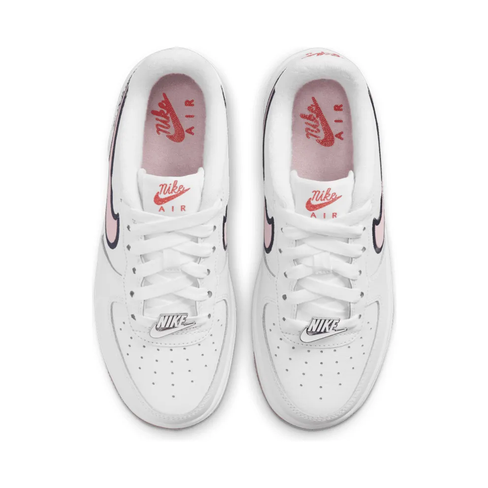 Nike Air Force 1 Low LV8 Just Do It White Pink Glaze (GS) (DB4542-100)