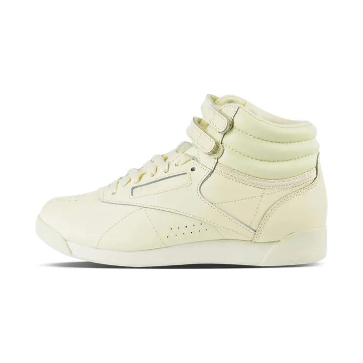 Reebok Freestyle Hi Womens “Washed Yellow” (CN6634)