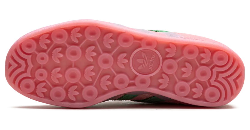 Adidas Gazelle Indoor “Pink Spark”: vrolijk kleurentrio in retrojas (4)