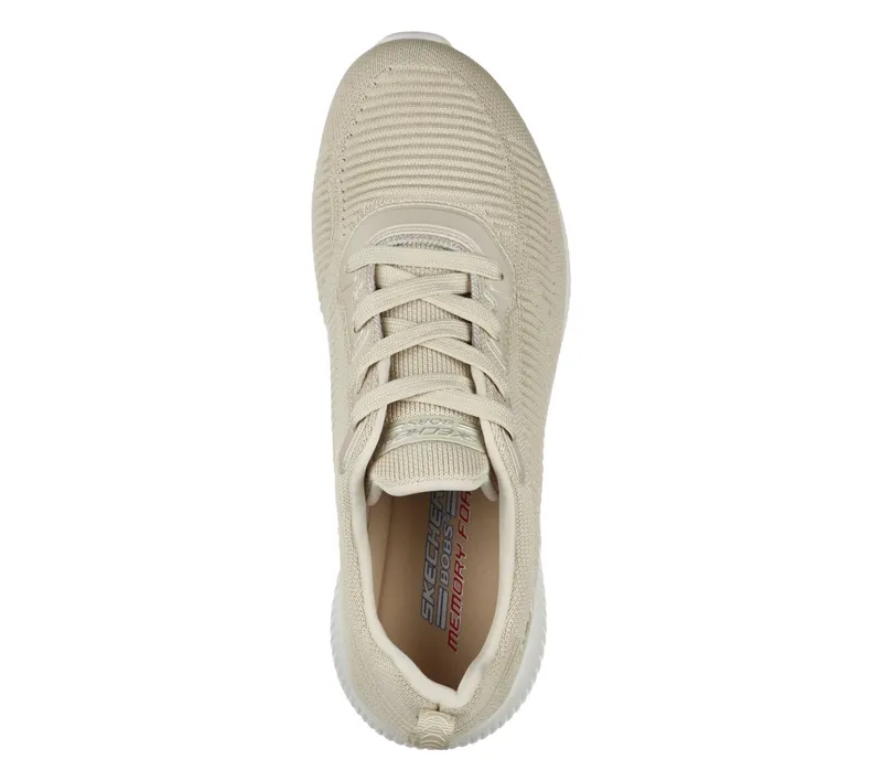 Skechers BOBS Sport Squad – Tough Talk Sneaker Natuurlijk