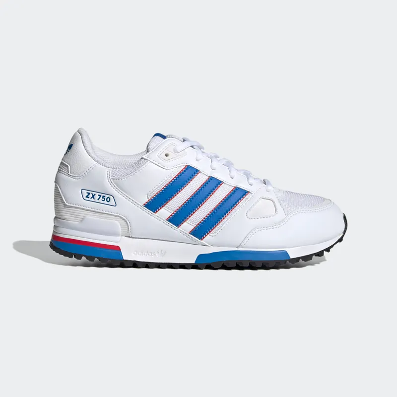 adidas ZX 750 Cloud White / Blue Bird / Scarlet (GZ5416)