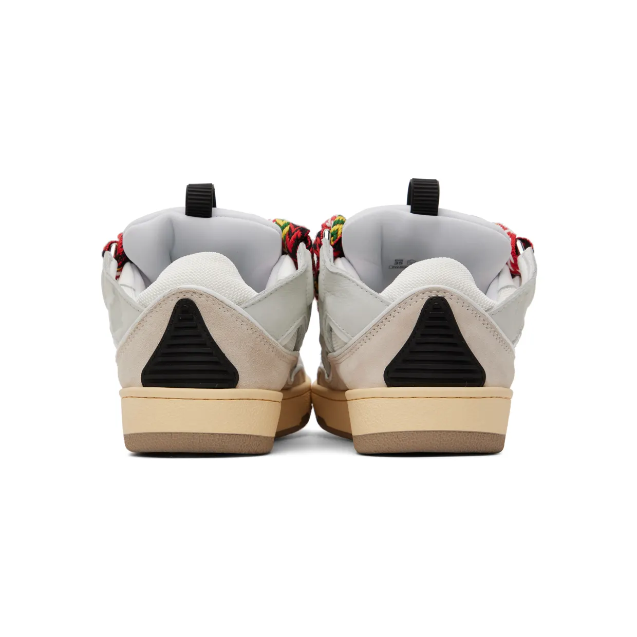 Lanvin Curb “White/Gray” (FW-SKDK02-DRA2-A21) (2)