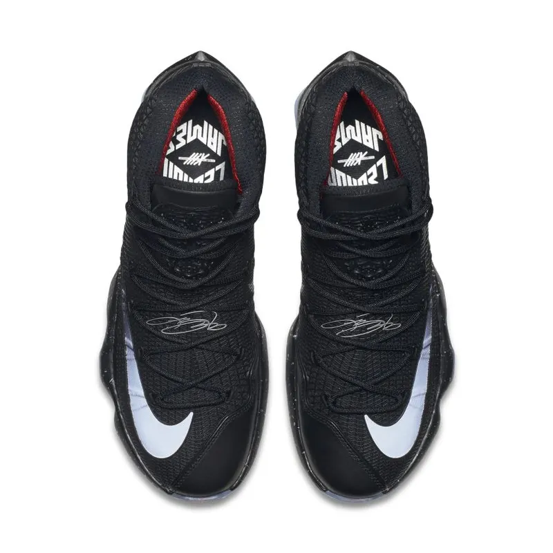 Nike LeBron 13 Elite Black Black/Black-Reflect Silver (831923-001)