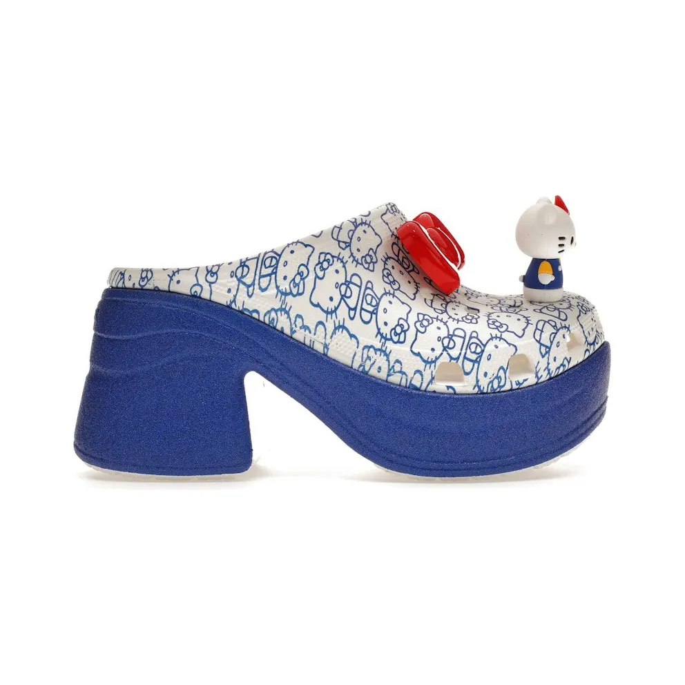 Crocs Siren Clog Hello Kitty 50th Anniversary Blue Glitter (209451-100)