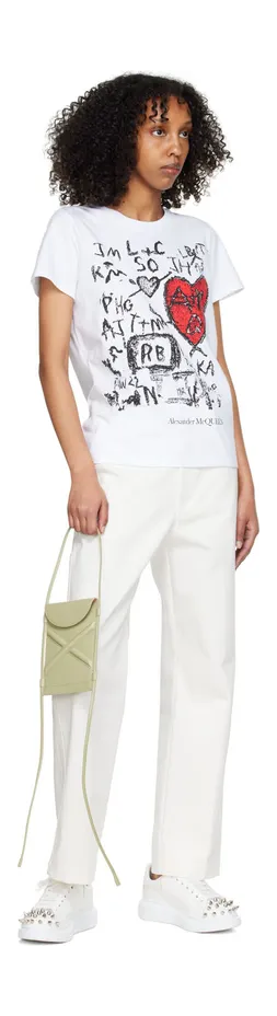 Alexander McQueen White Oversized Sneakers (708071WHTQQ) (5)