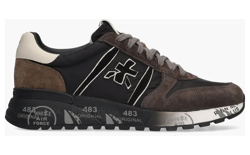 Premiata ‘Lander 6906’ Sneakers – Grau