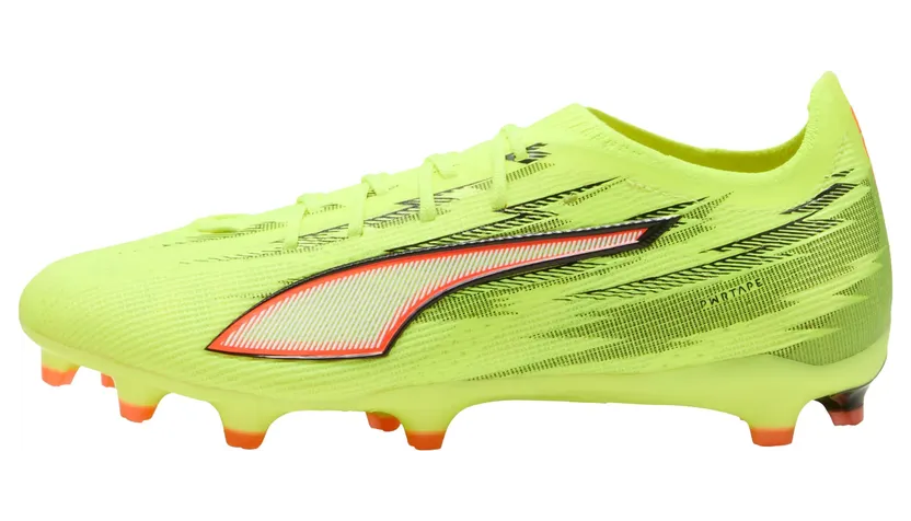 Puma Ultra 6 Pro FG/AG Fußballschuhe 04 – PUMA white/metallic gold/PUMA black 44.5 für Herren, gelb, Größe 39 ½ EU (108697)
