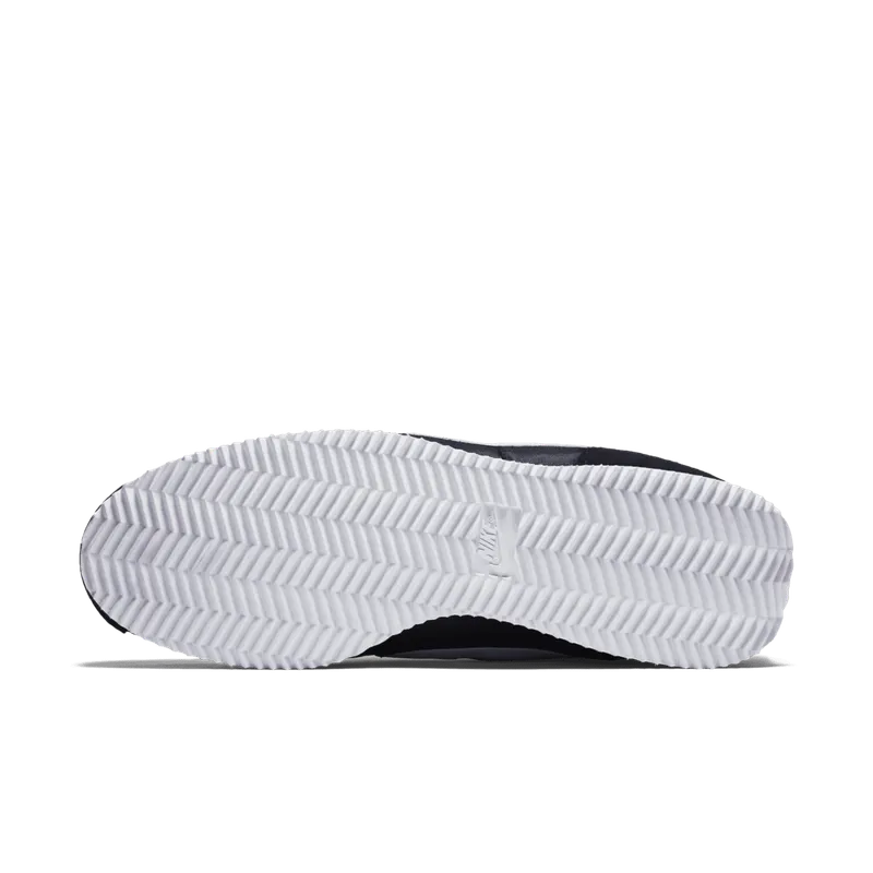 Nike Cortez Basic Nylon Obsidian White-Metallic Silver Obsidian/White-Metallic Silver (819720-411)
