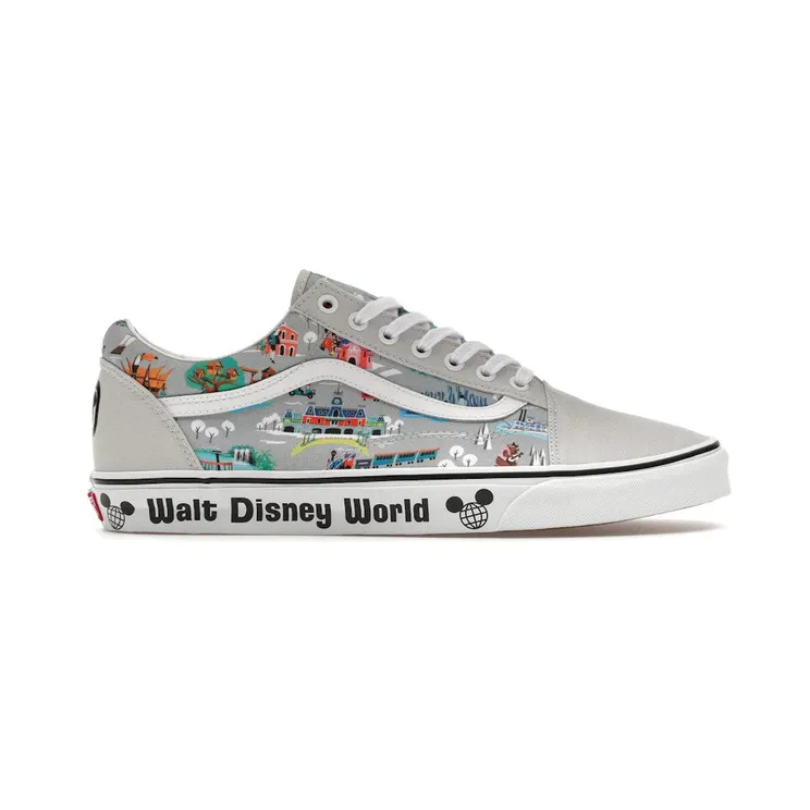 Vans Old Skool Walt Disney World 50th Anniversary Park Map (VN0A3WKTGYW)