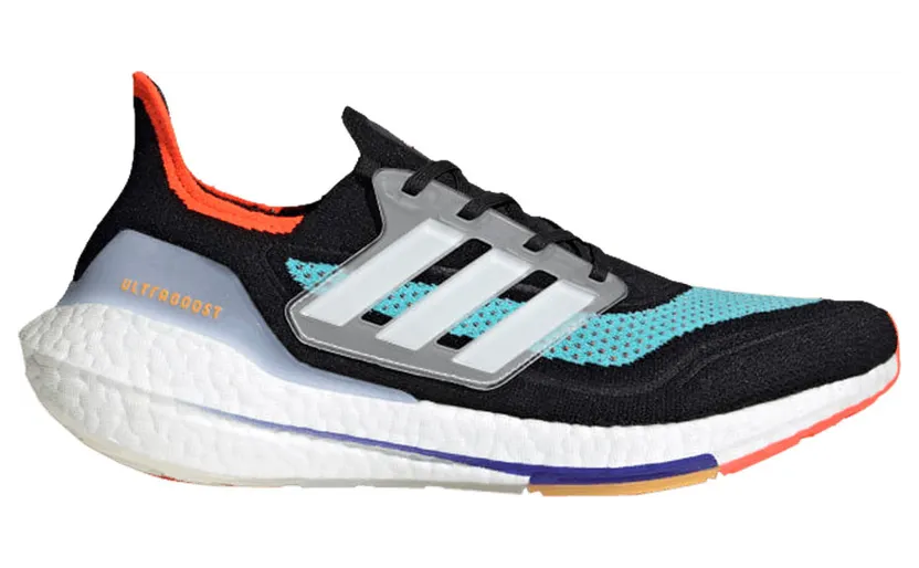 adidas Ultra Boost 21 Black Pulse Aqua (S23867)