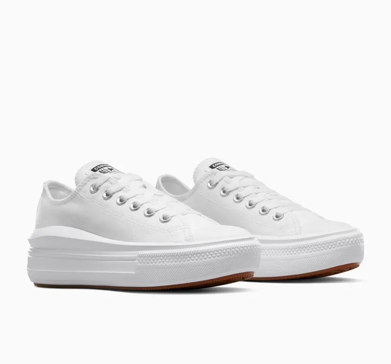 Converse Canvas Color Chuck Taylor All Star Move White/White/White