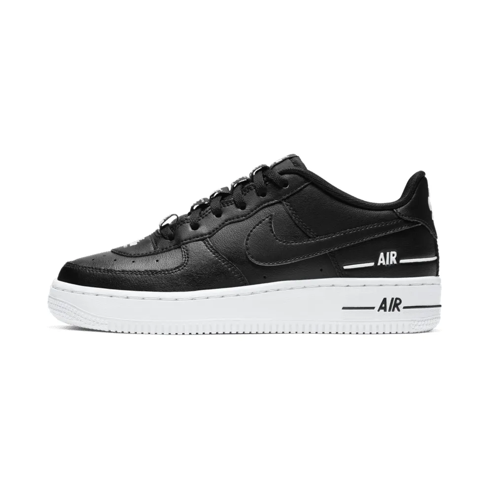 Nike Air Force 1 LV8 3 Black (GS) Black/White/Black (CJ4092-001)