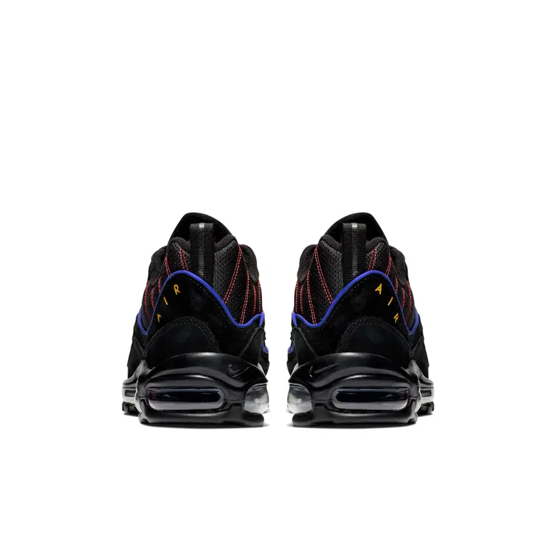 Nike Air Max 98 Black Amarillo University Red (2019) (CD1537-001)