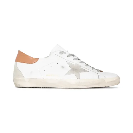Golden Goose Super-Star low-top leren “White” (GMF00102F002182)