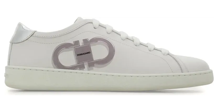 Ferragamo Double Gancini Sneakers – Weiß (780983)