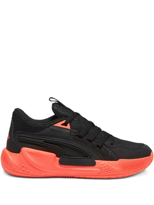 PUMA Court Rider Chaos Slash Neon Sun/Black Sneakers – Schwarz (378052)