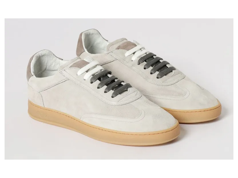 Soldini Akira Suede Sneakers Ice (AKIRAAMALFIPTAFME)
