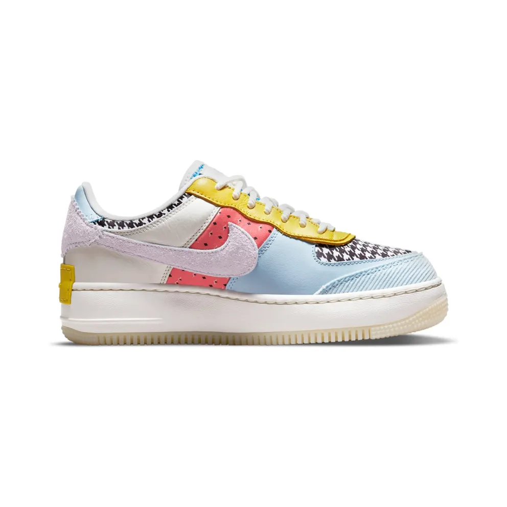 Nike Air Force 1 Low Shadow Multi Print Houndstooth (W) (DM8076-100)