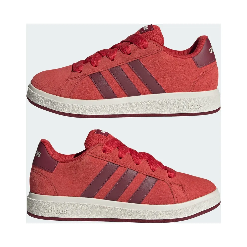 Adidas Grand Court 00s Kids Red / Cloud White / Core Black (JQ5654)