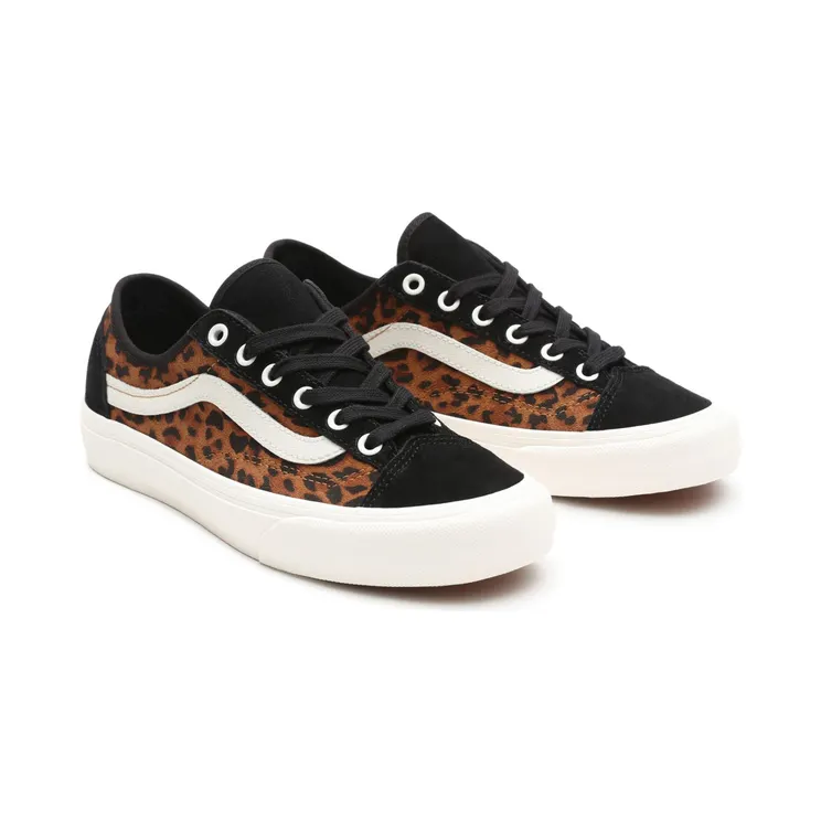 VANS Suède Leopard Style 36 Decon Sf Schoenen (Bruin)