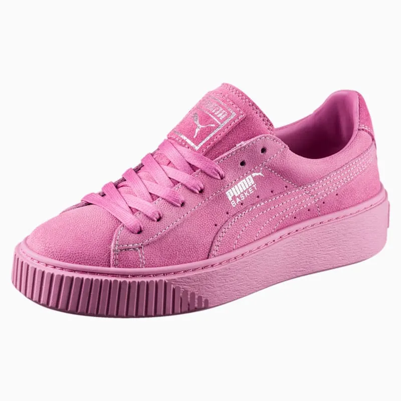 Puma Basket Platform Reset Pink (363313-02)