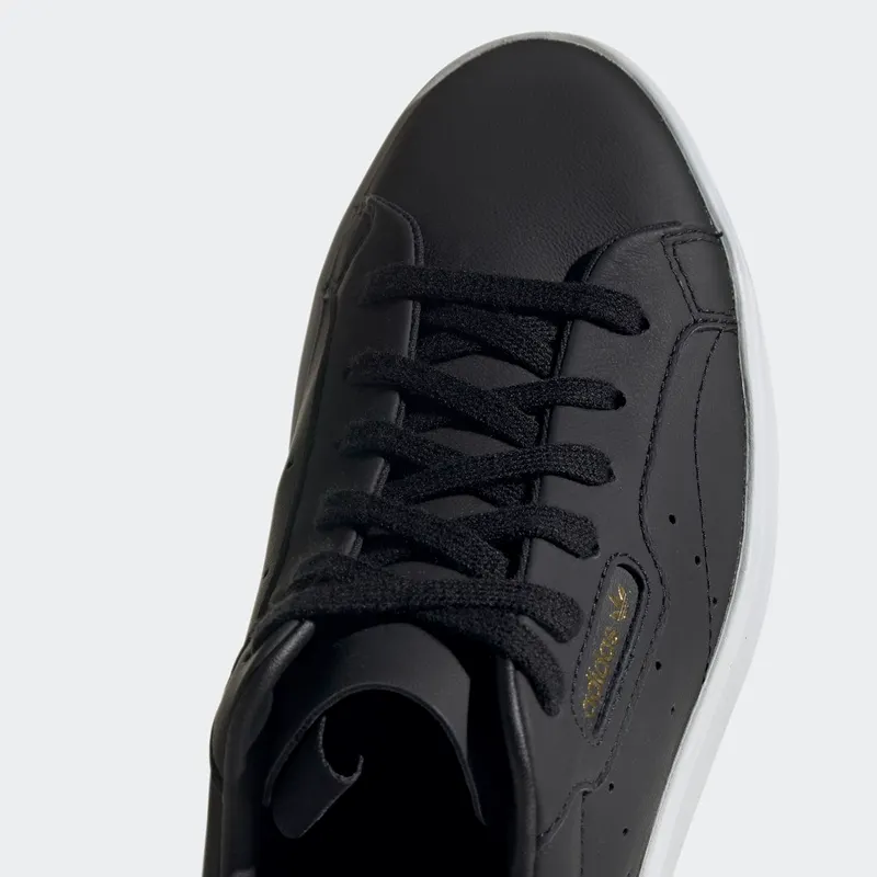 adidas Sleek Core Black Crystal White (W) Core Black/Core Black/Crystal White (CG6193)