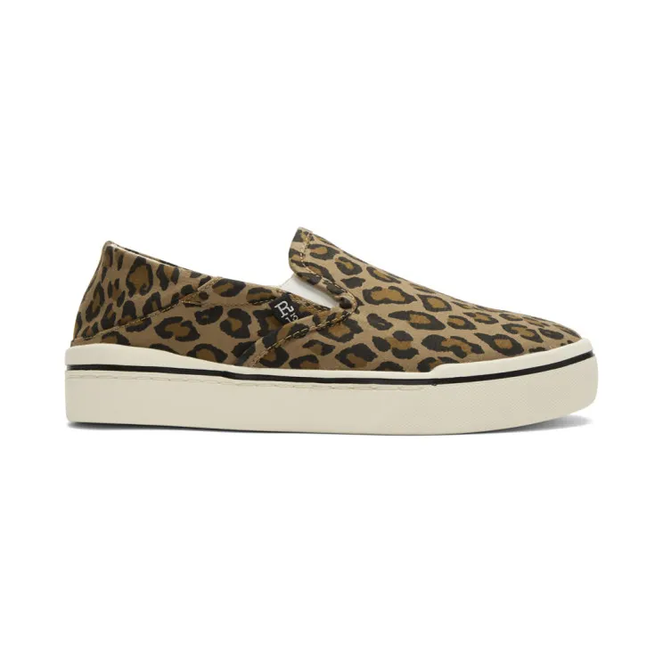 R13 Tan Leopard Slip-On Sneakers (R13S0255-973)