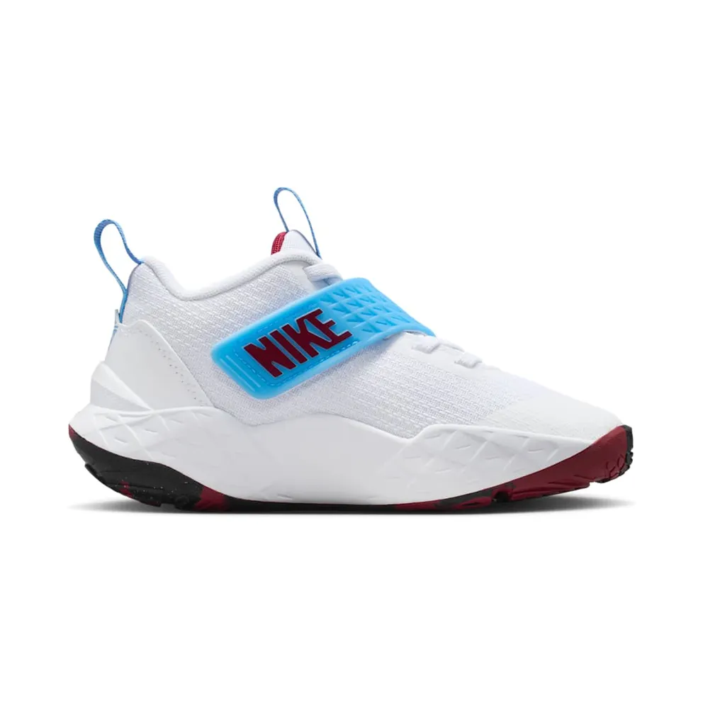 Nike Team Hustle D 12 White University Blue Black Team Red (HF6280-102)