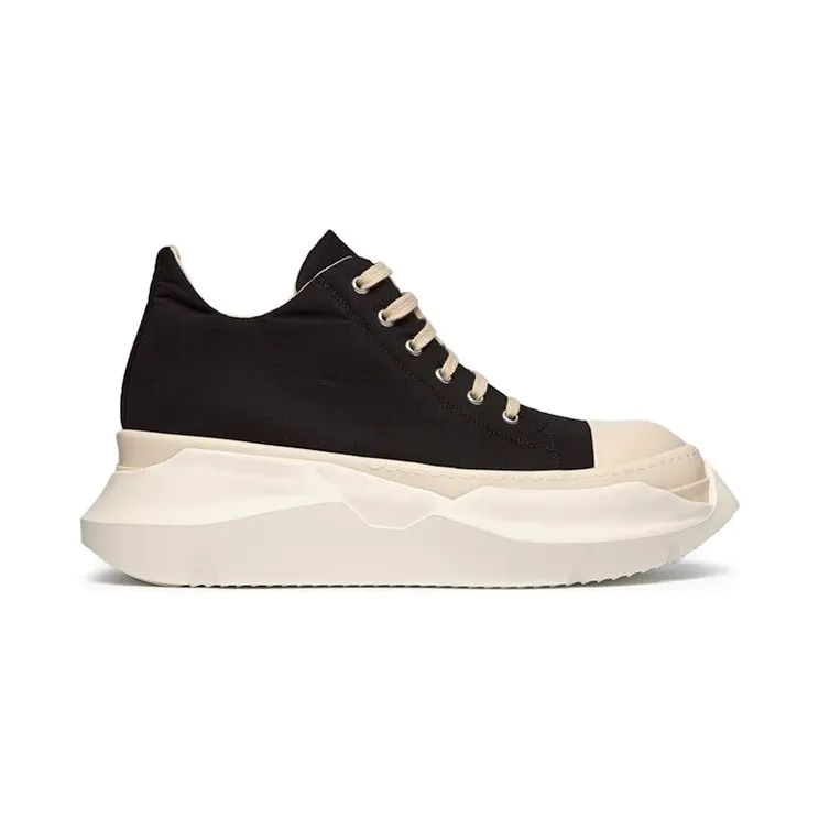 Rick Owens DRKSHDW Abstract Low Strobe Cotton Nylon Black Milk (DU02B4842 MU 911)