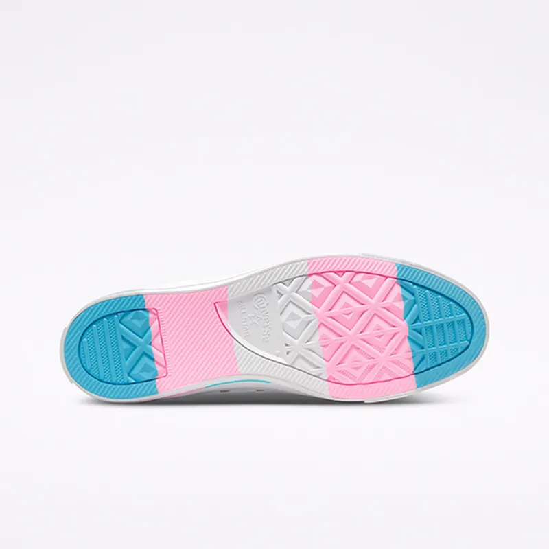 Converse Chuck Taylor All-Star Ox Pride (2020) White/90s Pink-Gnarly Blue (167760C)