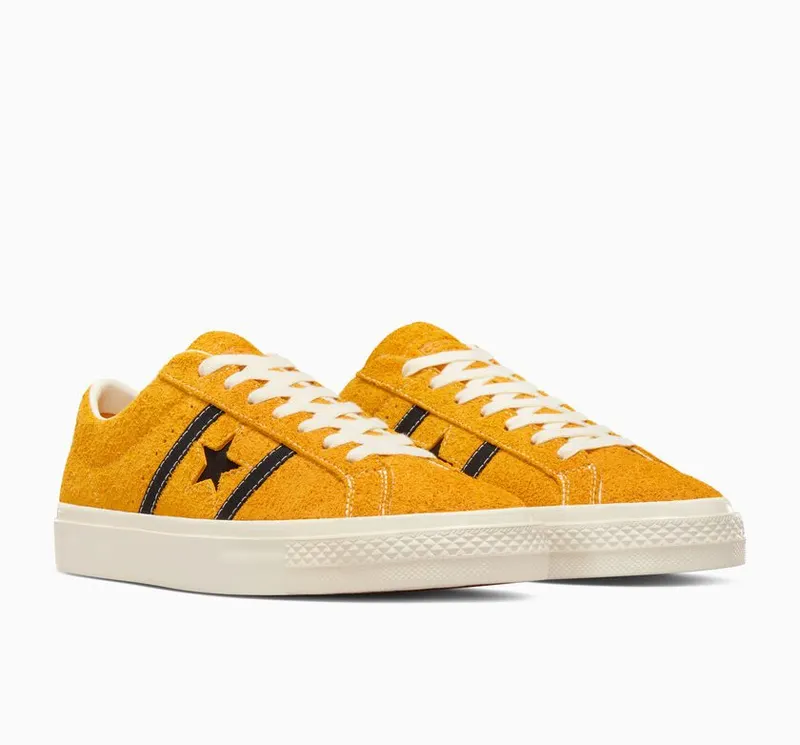 Converse One Star Academy Pro Suede Sunflower Gold/Black/Egret (A06425C)